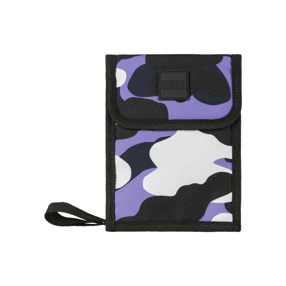 Urban Classics - Neck Pouch Oxford ultraviolet camo one size Shoulder bag - Purple